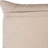 14" X 20" Beige Ivory And Gold Christmas Snowflakes Throw Pillow With Embroidery