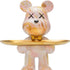 8" Pink Resin Statue