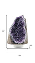 5" Purple Glass Crystal