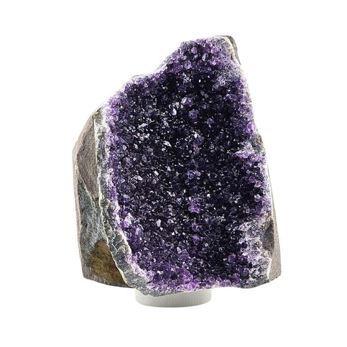 7" Purple Glass Crystal