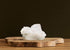 3" White Glass Crystal