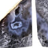 7" Gray Glass Crystal