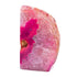 8" Pink Glass Crystal