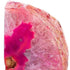 8" Pink Glass Crystal