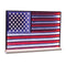 2" Red White And Blue Plastic Tabletop Sculpture with LED