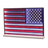 2" Red White And Blue Plastic Tabletop Sculpture with LED