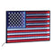 2" Red White And Blue Plastic Tabletop Sculpture with LED