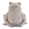 6" Beige Resin Frog Statue