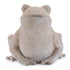 6" Beige Resin Frog Statue