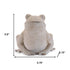 6" Beige Resin Frog Statue