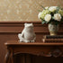 6" Beige Resin Frog Statue