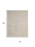 9' X 12' White Hand Woven Area Rug