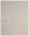 9' X 12' White Hand Woven Area Rug