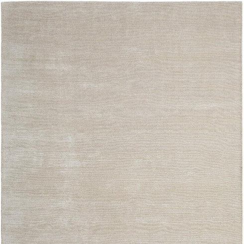 9' X 12' White Hand Woven Area Rug