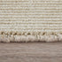 9' X 12' White Hand Woven Area Rug