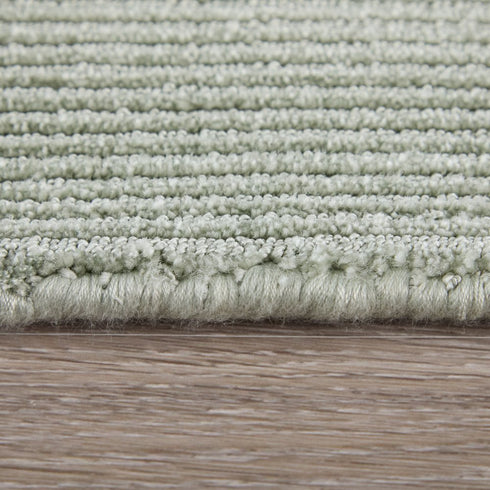 9' X 12' White Hand Woven Area Rug