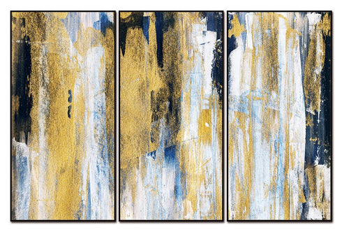 Set Of Three Oro Black Framed Bold Art Wall Art