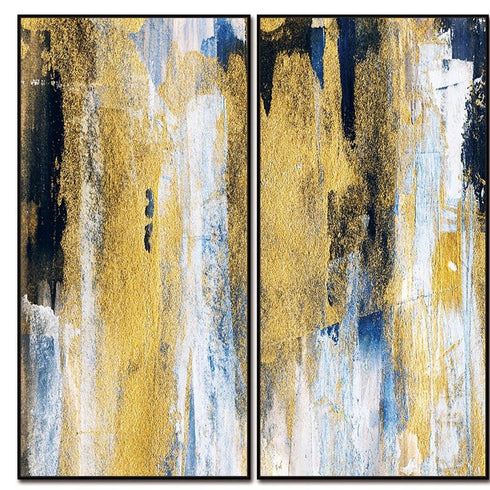 Set Of Three Oro Black Framed Bold Art Wall Art