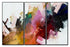 Set Of Three Luz Black Framed Wall Art