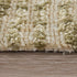 8' X 10' Green And Tan Abstract Area Rug