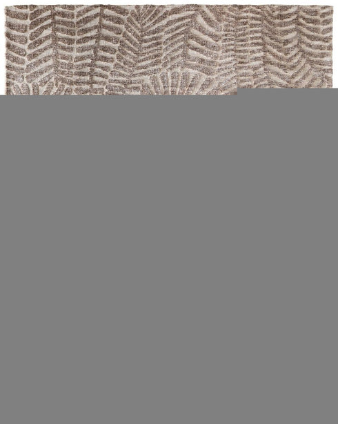 8' X 10' Taupe And Tan Animal Print Area Rug