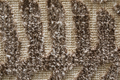 8' X 10' Taupe And Tan Animal Print Area Rug
