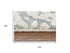 8' X 10' Blue And Ivory Abstract Hand Woven Area Rug