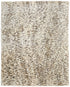 5' X 8' Blue And Ivory Abstract Hand Woven Area Rug