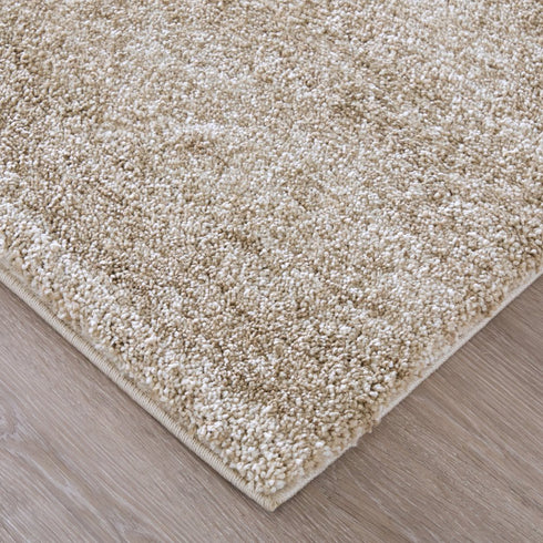 7' Blue And Ivory Abstract Area Rug