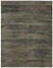 9' X 12' Blue And Ivory Abstract Area Rug