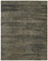 9' X 12' Blue And Ivory Abstract Area Rug
