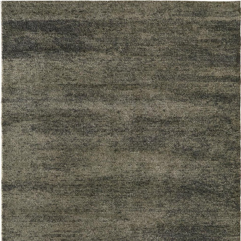 9' X 12' Blue And Ivory Abstract Area Rug