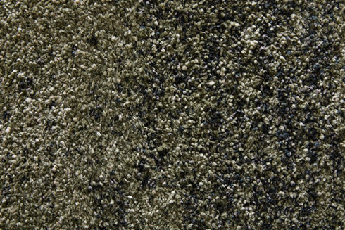 9' X 12' Blue And Ivory Abstract Area Rug