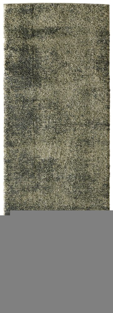 7' Blue And Ivory Abstract Area Rug