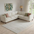 8' X 10' Blue And Ivory Abstract Area Rug