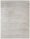 8' X 10' Blue And Ivory Abstract Area Rug