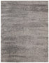 8' X 10' Blue And Ivory Abstract Area Rug