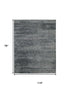 6' X 9' Blue And Ivory Abstract Area Rug