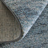 6' X 9' Blue And Ivory Abstract Area Rug