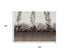 9' X 12' Blue And Ivory Wool Abstract Hand Tufted Area Rug