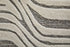 9' X 12' Blue And Ivory Wool Abstract Hand Tufted Area Rug