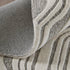 9' X 12' Blue And Ivory Wool Abstract Hand Tufted Area Rug