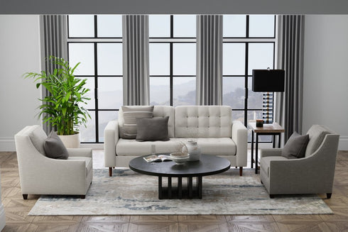 9' X 12' Blue And Ivory Abstract Area Rug