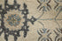 9' X 12' Blue And Ivory Wool Floral Hand Tufted Area Rug