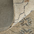 9' X 12' Blue And Ivory Wool Floral Hand Tufted Area Rug