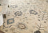 9' X 12' Blue And Ivory Wool Floral Hand Tufted Area Rug