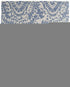 9' X 12' Blue And Ivory Wool Abstract Hand Tufted Area Rug