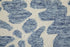 9' X 12' Blue And Ivory Wool Abstract Hand Tufted Area Rug