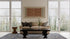 9' X 12' Blue And Ivory Wool Abstract Hand Tufted Area Rug