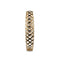 39" Gold Aluminum Pierced Geometric Cylinder Floor Vase
